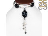 Black Spinel/Black Rutile Beaded  Jewelry Set BDD-12-1642