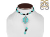 Turquoise/Black Spinel Beaded  Jewelry Set BDD-12-1651
