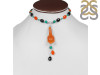 Carnelian/Black Spinel Beaded  Jewelry Set BDD-12-1653