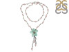 Chalcedony/Rose Quartz Beaded Necklace BDD-12-1655