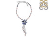 Sodalite/Rose Quartz/Moonstone Beaded Necklace BDD-12-1665