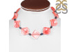 Cherry Agate Beaded Necklace BDD-12-1667