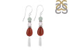 Sunstone/Pearl Beaded Earring BDD-3-104