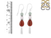 Sunstone/Pearl Beaded Earring BDD-3-104