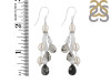 Black Rutile Beaded Earring BDD-3-116