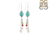 Stabilized Turquoise Beaded Earring BDD-3-118