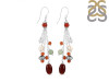 Red Agate Beaded Earring BDD-3-124