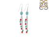 Stabilized Turquoise Beaded Earring BDD-3-128