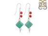 Stabilized Turquoise Beaded Earring BDD-3-133
