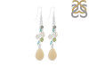 Yellow Aragonite Beaded Earring BDD-3-142