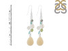 Yellow Aragonite Beaded Earring BDD-3-142