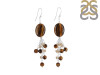 Tiger Eye Beaded Earring BDD-3-157