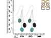 Turquoise / Black Spinel Beaded Earring BDD-3-175