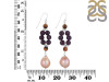 Amethyst / Pearl / Tiger Eye Beaded Earring BDD-3-177