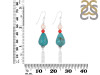 Turquoise / Pearl / Red Coral Beaded Earring BDD-3-178