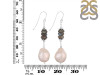 Biwa Pearl / Labradorite Beaded Earring BDD-3-180