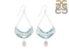 Howlite / Turquoise Beaded Earring BDD-3-187