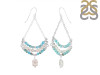 Howlite / Turquoise Beaded Earring BDD-3-187
