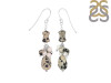 Delmefia Jasper / Howlite Beaded Earring BDD-3-189
