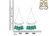 Green Onyx / Howlite Beaded Earring BDD-3-190