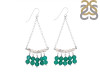 Green Onyx / Howlite Beaded Earring BDD-3-190