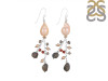 Pearl / Labradorite / Red Cora Beaded Earring BDD-3-191