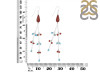 Turquoise / Red Coral Beaded Earring BDD-3-194