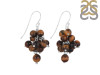 Tiger Eye Beaded Earring BDD-3-195