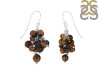 Tiger Eye Beaded Earring BDD-3-195