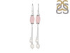Rose Quartz Beaded Earring BDD-3-21