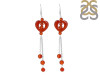 Red Agate Beaded Earring BDD-3-28
