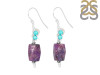Purpurite Beaded Earring BDD-3-36