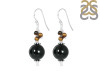 Black Spinel Beaded Earring BDD-3-37
