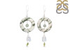 Florence/Prehnite/Moonstone/TourmalineBeaded Earring-2E BDD-3-39
