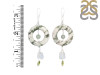 Florence/Prehnite/Moonstone/TourmalineBeaded Earring-2E BDD-3-39