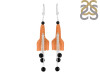 Orange Aventurine Beaded Earring BDD-3-4
