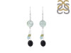 Fluorite /Peridot/Black OnyxBeaded Earring-2E BDD-3-59