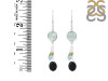 Fluorite /Peridot/Black OnyxBeaded Earring-2E BDD-3-59