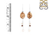 Picture jasper/Tiger Eye/PearlBeaded Earring-2E BDD-3-64