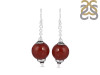 Red Onyx/Beaded Earring-2E BDD-3-70