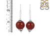Red Onyx/Beaded Earring-2E BDD-3-70