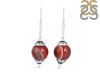 Red Onyx/Beaded Earring-2E BDD-3-71