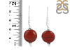 Red Jasper/Beaded Earring-2E BDD-3-77