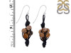 Breccited Mookite Beaded Earring BDD-3-94