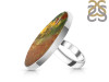 Blood Stone Adjustable Ring-ADJ-R BDS-2-130