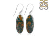 Blood Stone Earring-E BDS-3-15