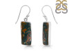 Blood Stone Earring-E BDS-3-6