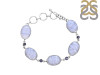 Blue Lace Agate/Iolite Bracelet-BSL BLA-11-6