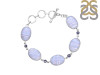 Blue Lace Agate/Iolite Bracelet-BSL BLA-11-8