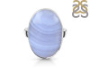Blue Lace Agate Adjustable Ring-ADJ-R BLA-2-169